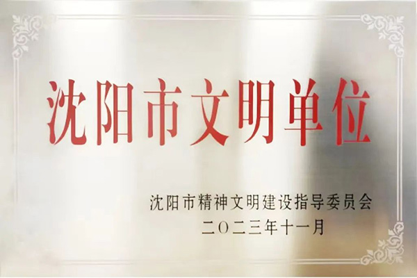 喜報(bào)丨沈陽(yáng)航空產(chǎn)業(yè)集團(tuán)榮獲2020-2023年度 “沈陽(yáng)市文明單位”榮譽(yù)稱號(hào)